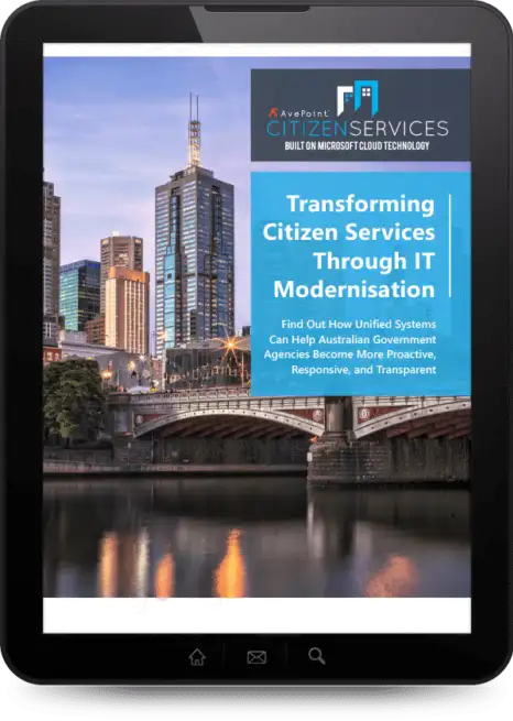 Citizen Services Ebook Tablet Graphic Cover