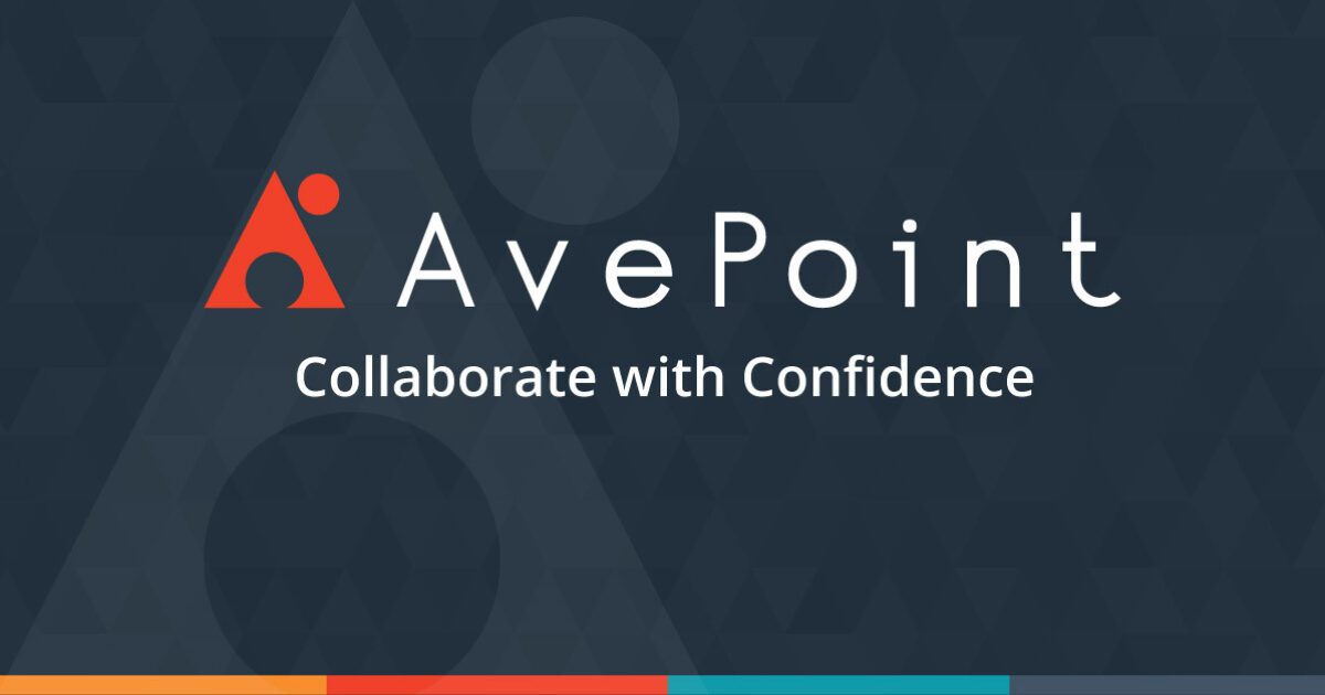 The most advanced platform for SaaS and data management | AvePoint