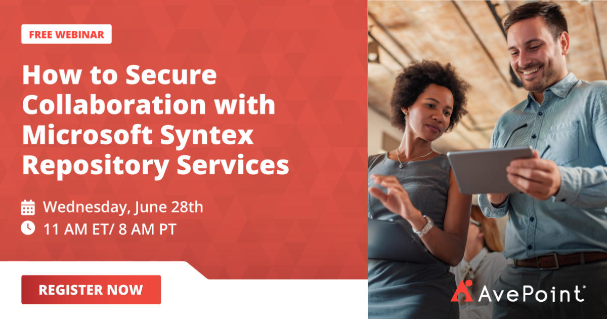 How to Secure Collaboration with Microsoft Syntex Repository Services ...