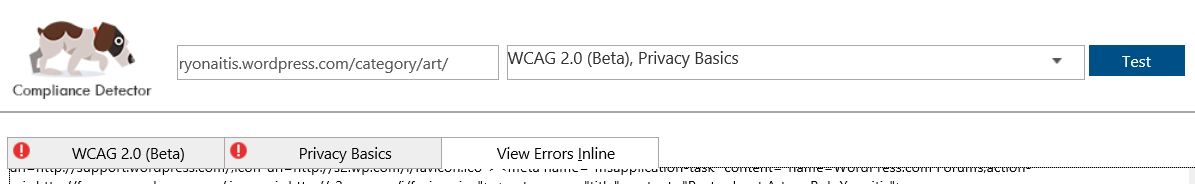 Retest or Test a New Page