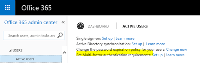 Office 365 Set Up