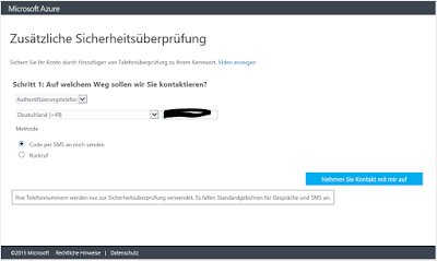 SMS option