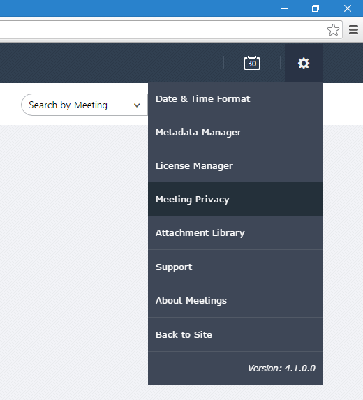 sharepoint meetings privacy