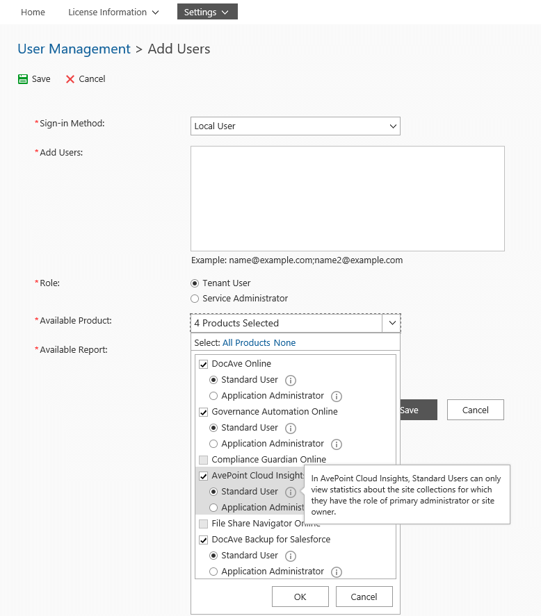 AvePoint Cloud Insights - Security Trimming