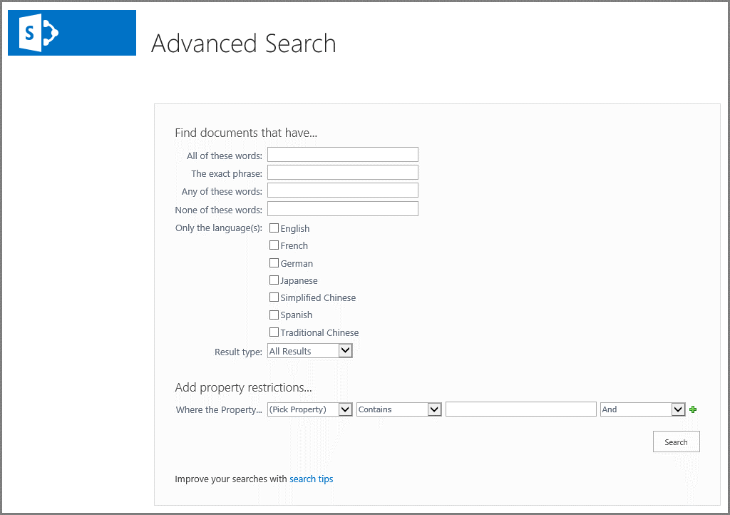 sharepoint search