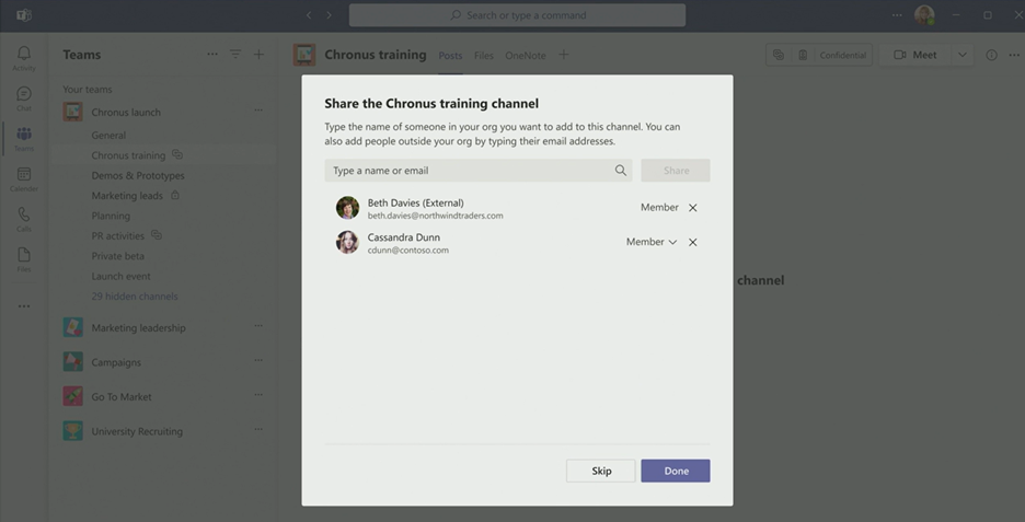 microsoft teams connect