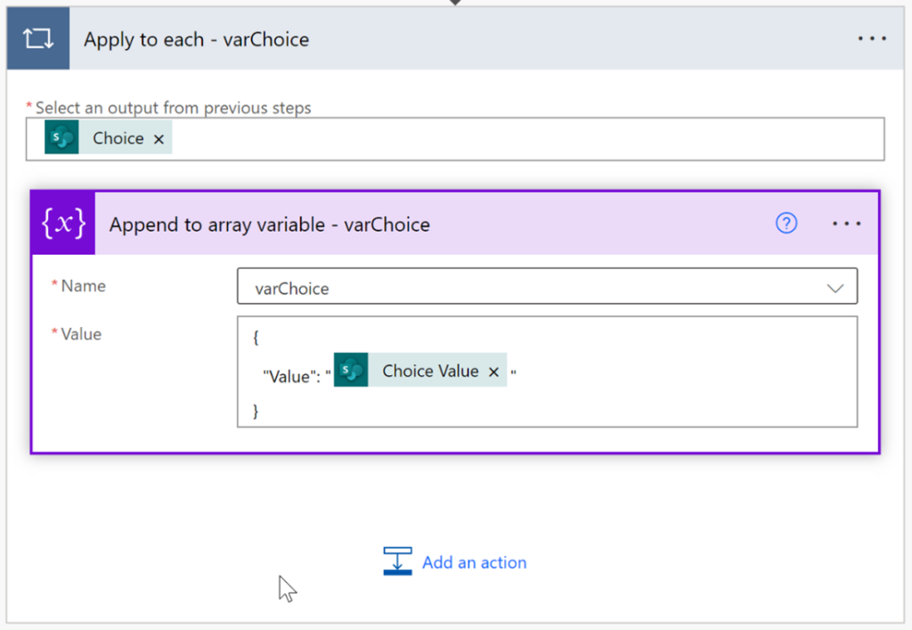 power-automate-choice-columns-apply-each-varchoice