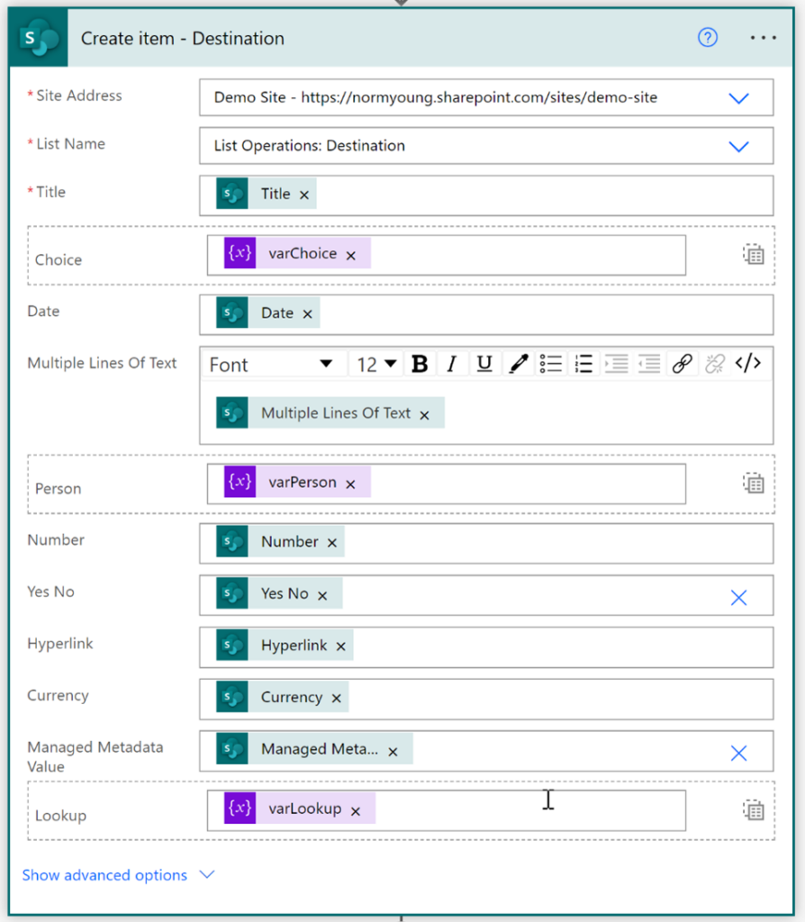 power-automate-create-item-destination