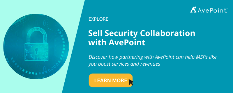 Sell Security Collaboration with AvePoint