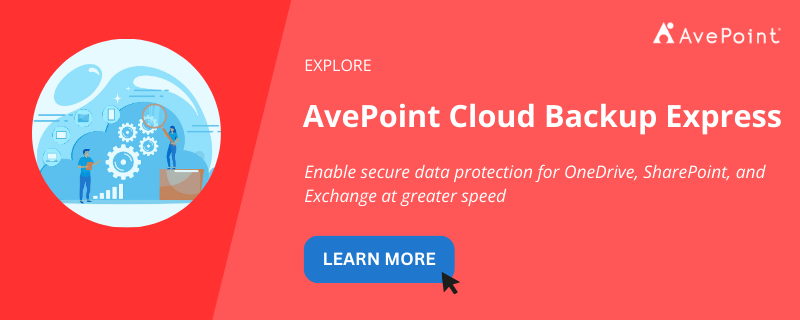 AvePoint Cloud Backup Express