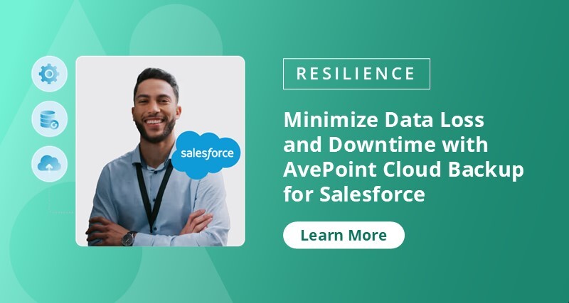 AvePoint Cloud Backup for Salesforce