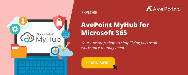 AvePoint MyHub Learn More