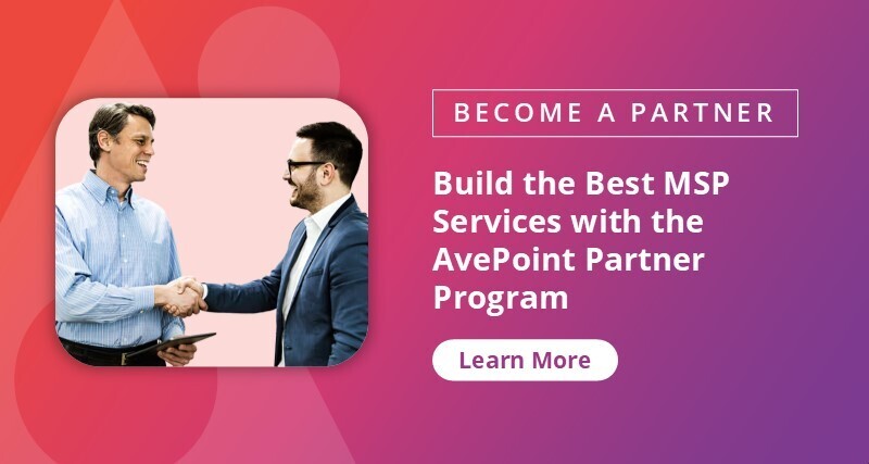 AvePoint Partner Program CTA New