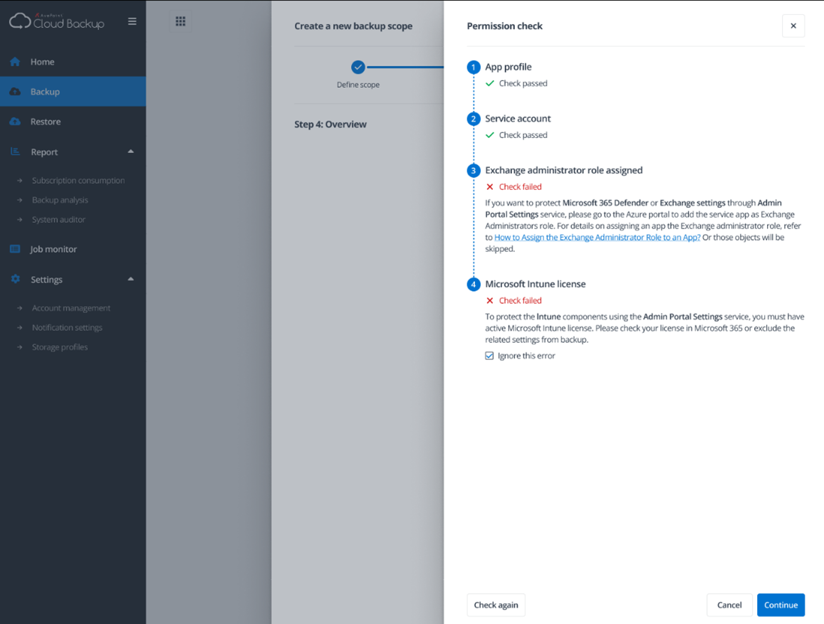 Cloud Backup for IaaS PaaS