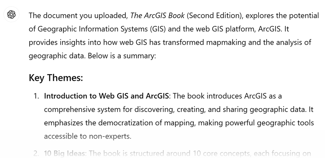 Document Summary Key Theme