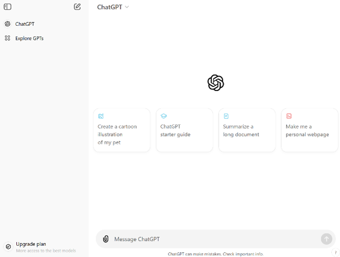 User interface - ChatGPT - AvePoint Blog