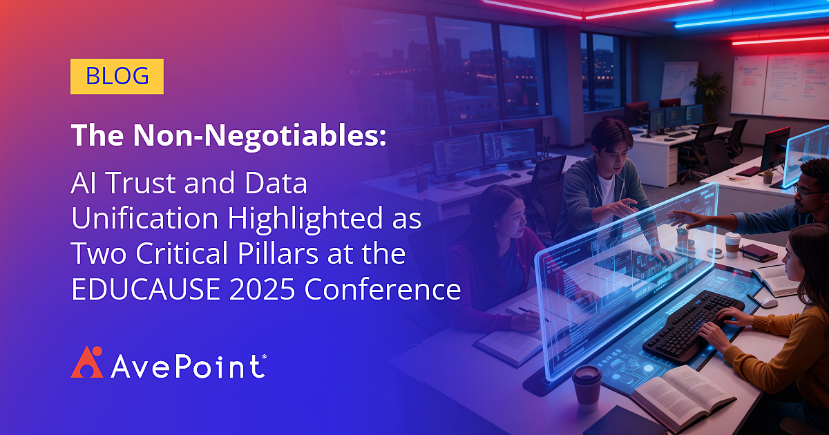 The Non-Negotiables: AI Trust and Data Unification Highlighted as Two ...