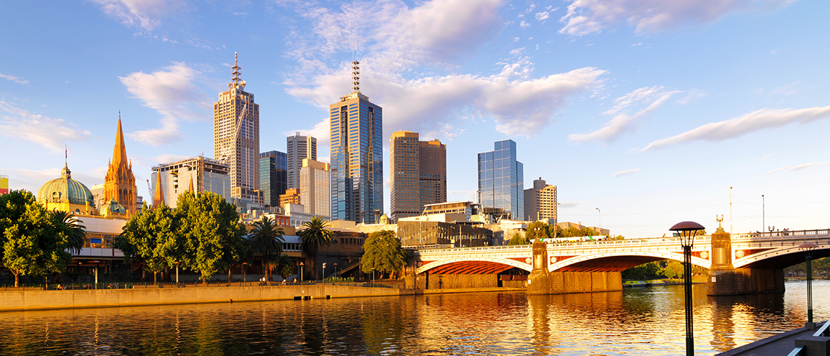 Melbourne Skyline 1200x515