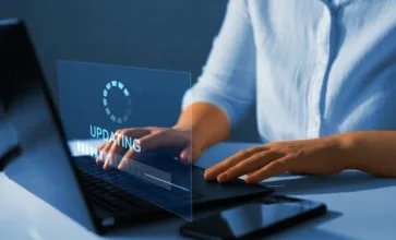 Concept of updating the operating system with a newer better and picture id1423602507