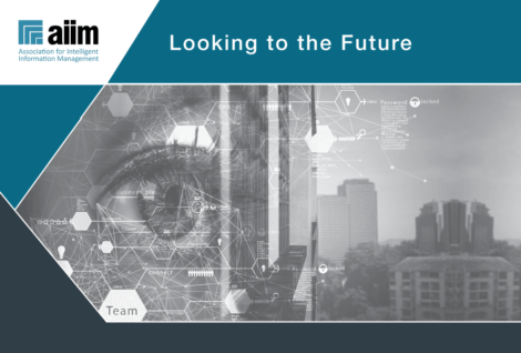 AIIM 2023 featured image looking to the future