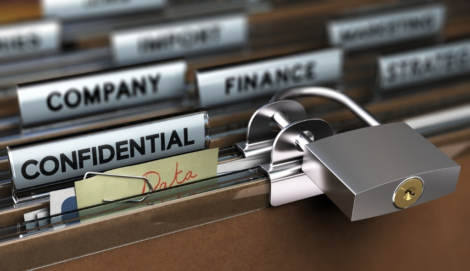 Sensitive data protection poor security picture id502013062