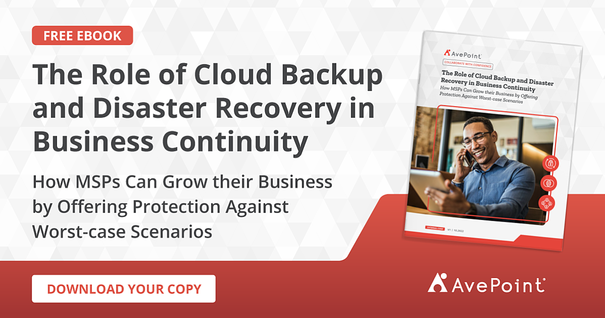 The Role of Cloud Backup and Disaster Recovery in Business Continuity ...