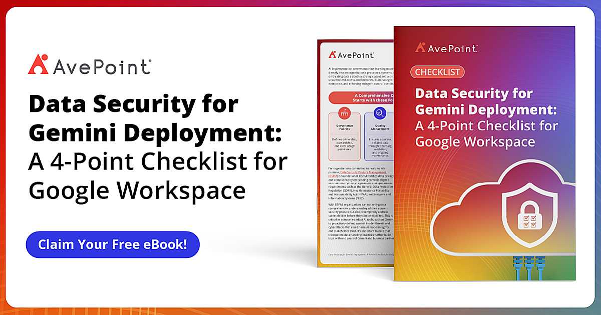 Data Security for Gemini Deployment: A 4-Point Checklist for Google ...