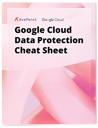 E Book LP goolge cloud data protection cheat sheet