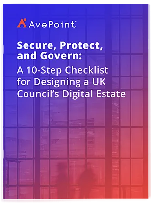 P Secure Protect and Govern Checklist UK Cover