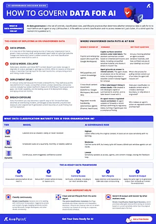 How to Govern Data for AI