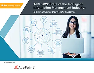 Avepoint state of the industry iw 2022