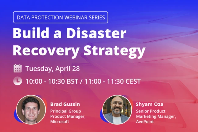 Data protection webinar session card 1