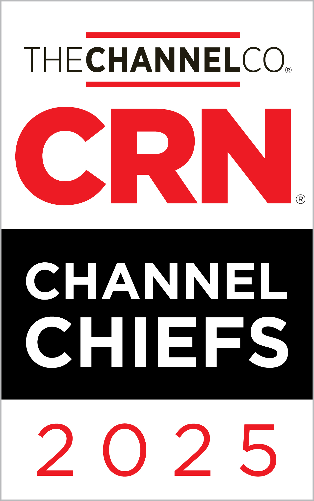 2025 CRN Channel Chiefs Logo