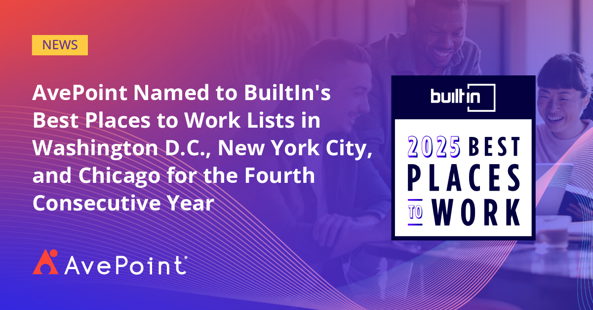 Ave Point Built In Best Places to Work Lists DC Chicago News Graphics 1200x628