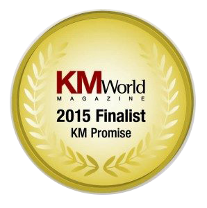 KM World 2015 Finalist Promise 298x300 298x300