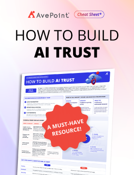 How to Build AI Trust Cheat Sheet Cover