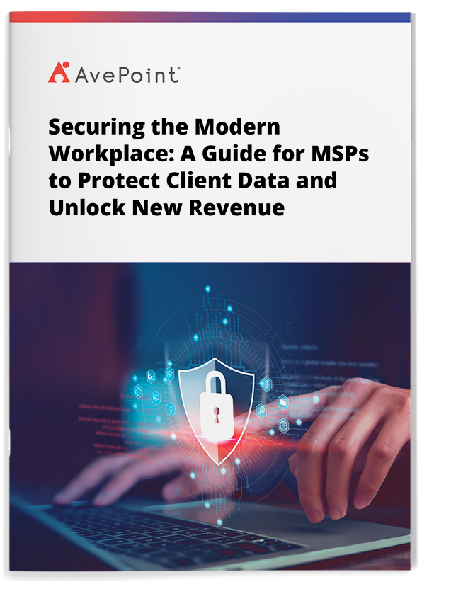 E Book LP mockup Securing the Modern Workplace A Guide for MS Ps