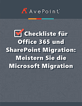 Checkliste für Office 365 und SharePoint Migration