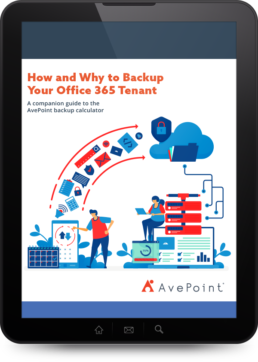 Cómo y por qué hacer una copia de seguridad de su tenant de Microsoft 365