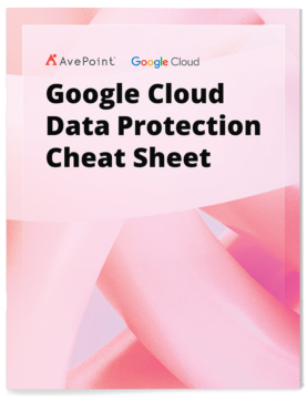 Google Cloud Data Protection Cheat Sheet