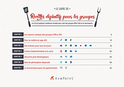 Groups Office 365: l’ultime livre de recettes