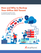 How and Why to Backup Your Office 365 Tenant