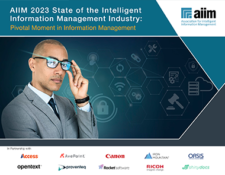 2023 State of the Intelligent Information Management Industry