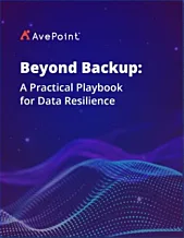 Beyond Backup: A Practical Playbook for Data Resilience