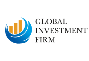 Global investment firm Case Study Layout and Graphics logo