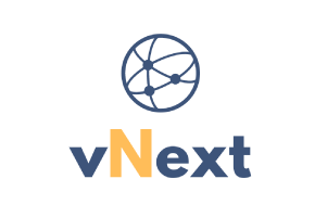V Next logo