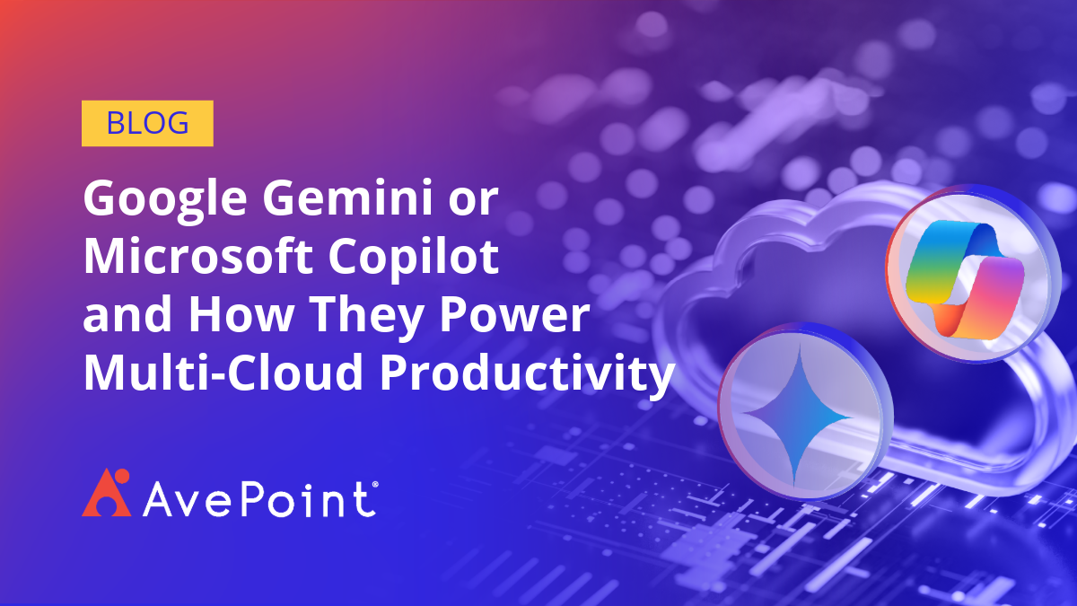 Google Gemini or Microsoft Copilot: Multi-Cloud AI Productivity ...