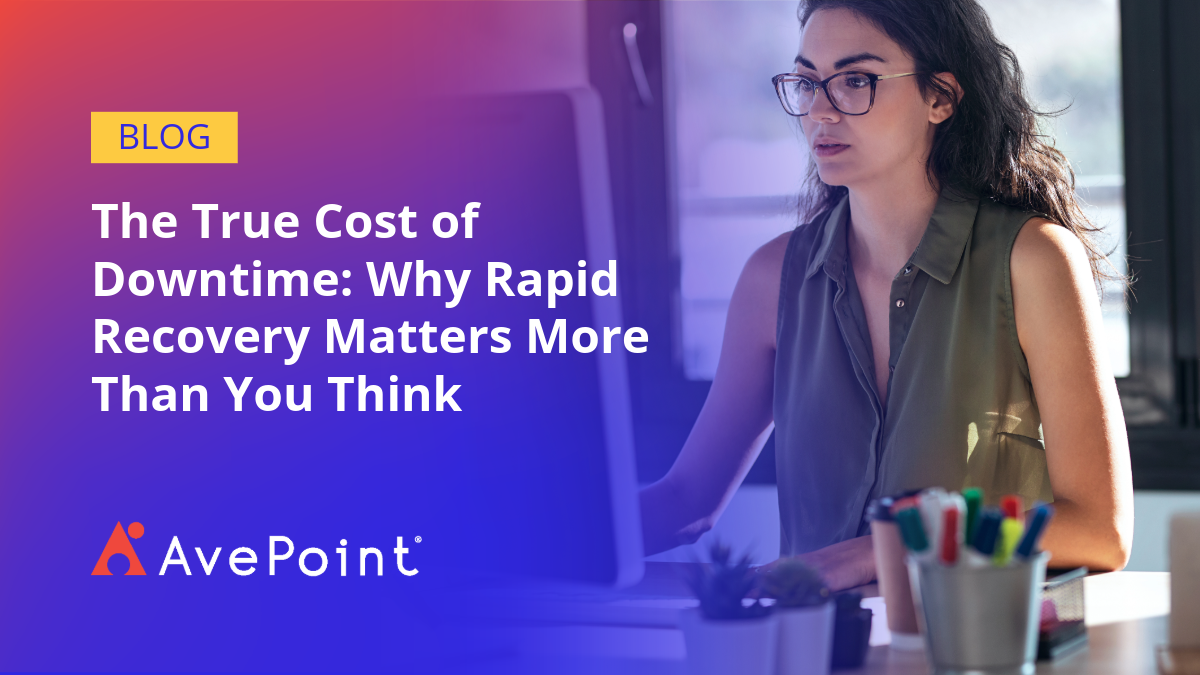True Cost of Downtime and the Business Case for Rapid Recovery ...