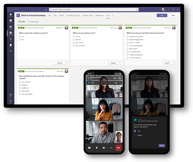 Gather Feedback in Meetings with Polls