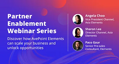 Channel Partners Enablement Webinar Series